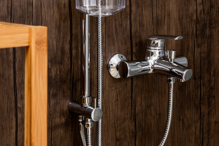 Душевая система Orange Tony M54-933cr смеситель с изливом, хром